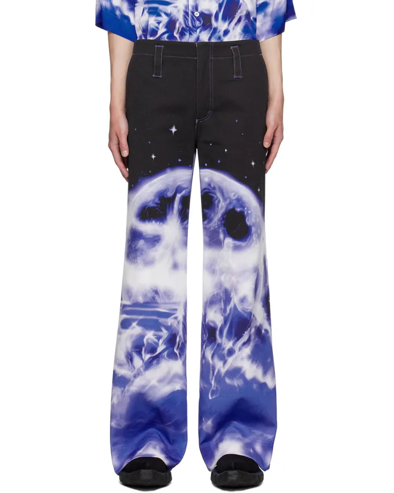 Gerrit Jacob Black Bootcut Jeans Black