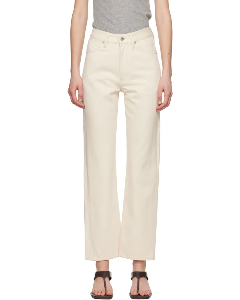 Jil Sander Off-White Slim Fit Jeans 280