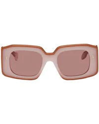 J.W.Anderson SSENSE Exclusive Pink & Orange Bumper Sunglasses Pink