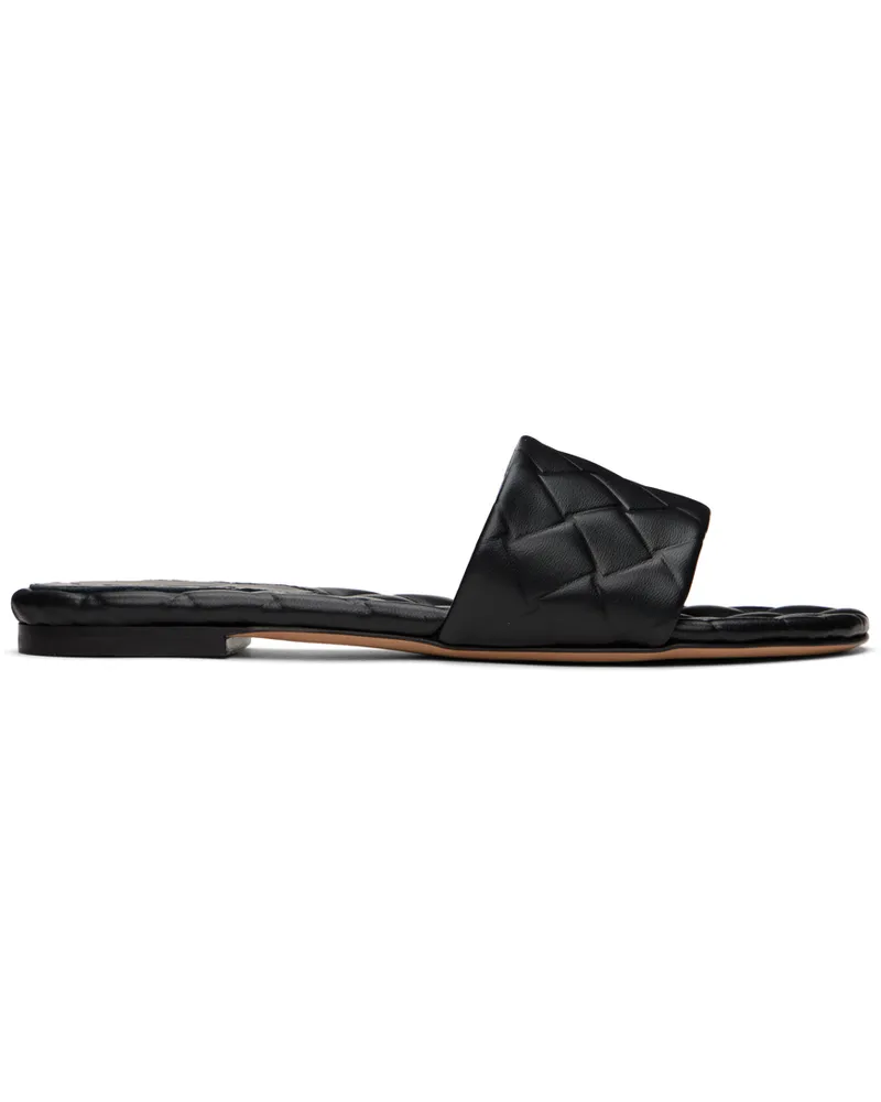 Bottega Veneta Black Amy Sandals 1000-black