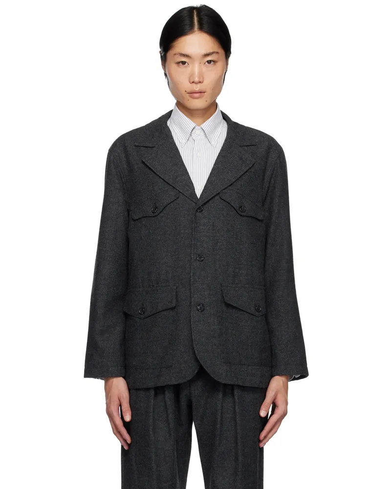 Uniform Bridge Gray Hunting Blazer Charcoal
