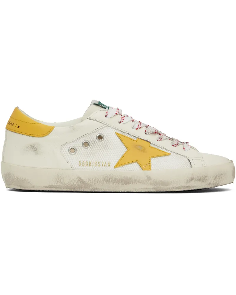 Golden Goose White Super-Star Sneakers White