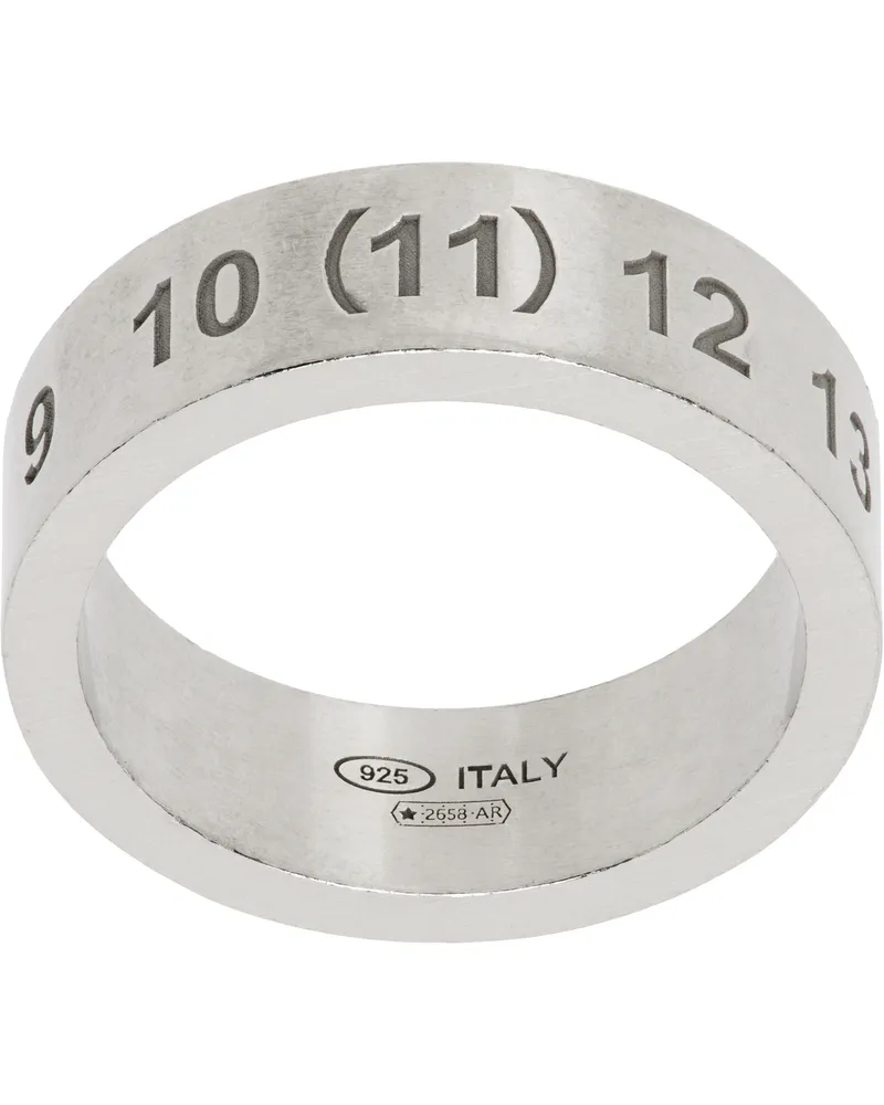 Maison Margiela Silver Number Reference Ring 951