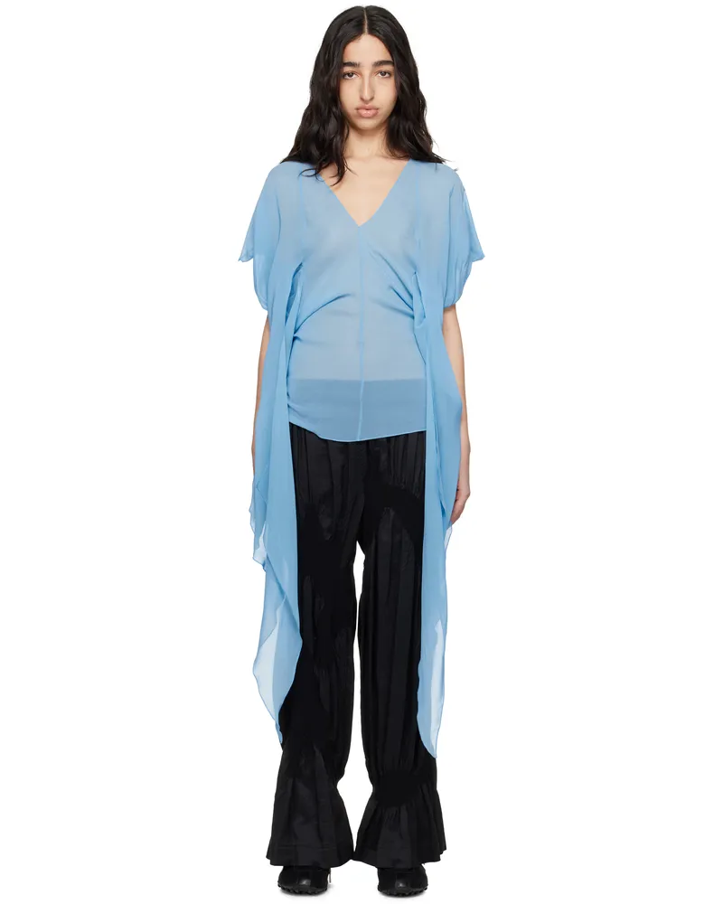 KIKO KOSTADINOV Blue Fornax Blouse Sky