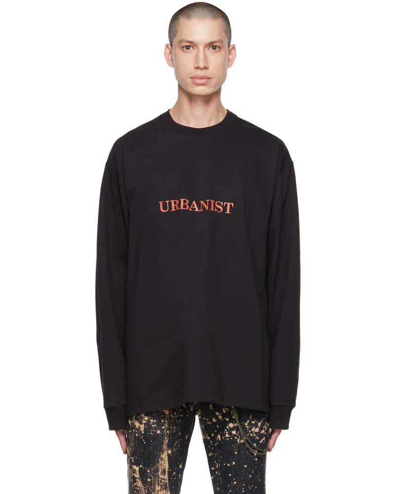 Song For The Mute Black 'Urbanist' Sweatshirt Black