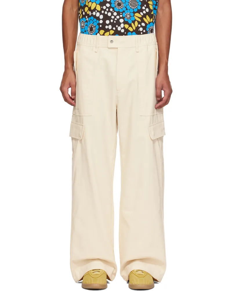 Wales Bonner Off-White adidas Originals Edition Twill Cargo Pants Wonder