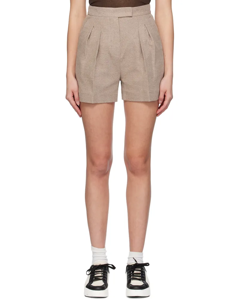 Max Mara Brown Jessica Shorts 2