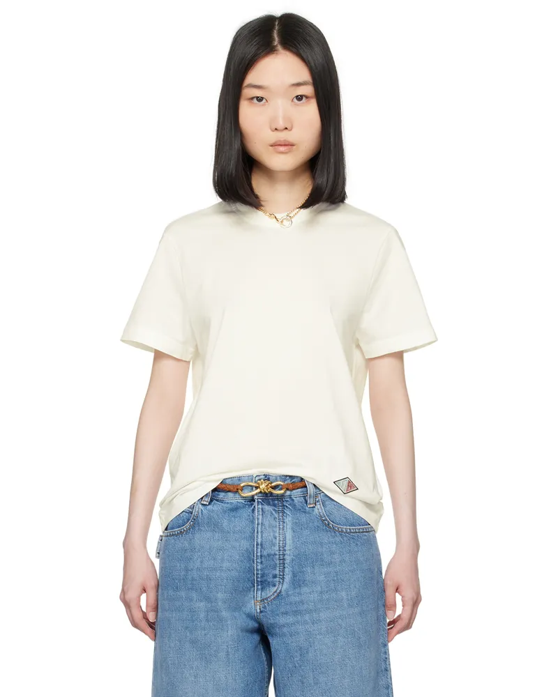 Bottega Veneta Off-White Light T-Shirt 9071