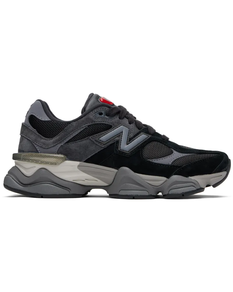 New Balance Black & Gray 9060 Sneakers Black