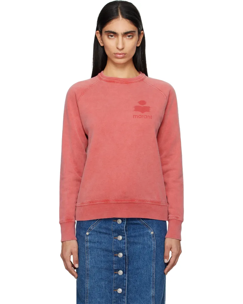Étoile Isabel Marant Red Milla Sweatshirt Coral