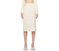 Off-White Le Papier 'La Jupe Notte' Midi Skirt