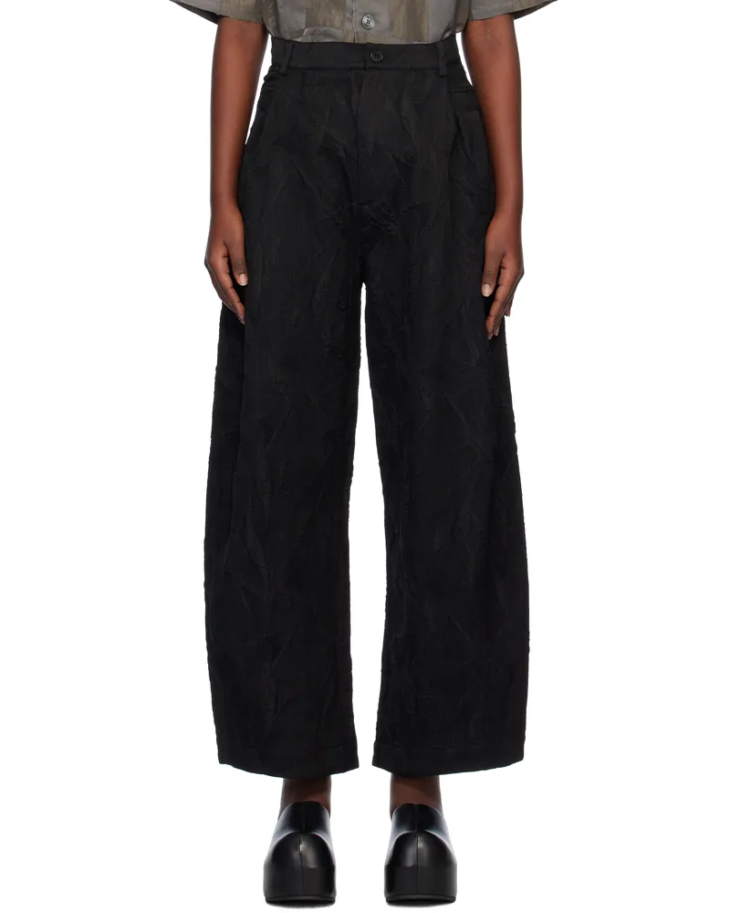 Henrik Vibskov Black Shade Suiting Trousers Black
