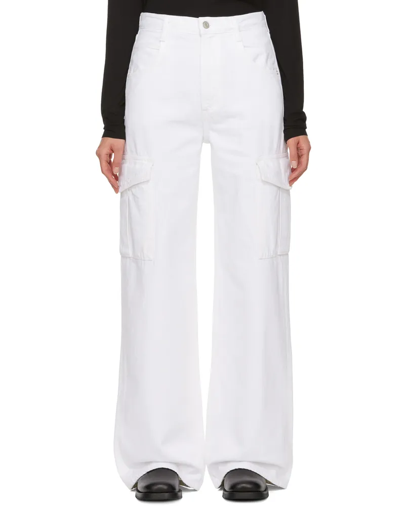 AGOLDE White Minka Jeans Milkshake