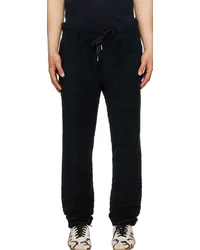 Dolce & Gabbana Black Drawstring Sweatpants Nnero