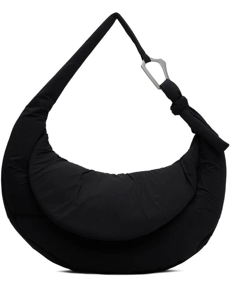 Heliot Emil Black Maxi Crossbody Bag Black