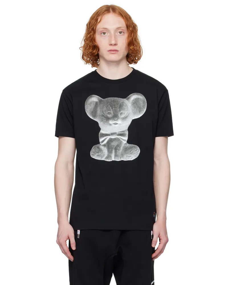 Vivienne Westwood Black Mouse Classic T-shirt Ss25-n401