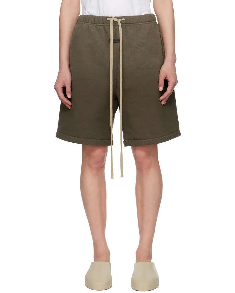 Fear of God Brown Relaxed Shorts 311