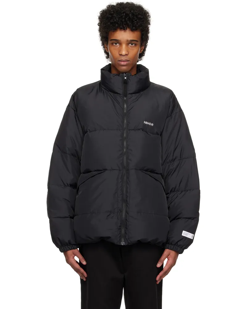 Neighborhood Black Classic Down Jacket Black