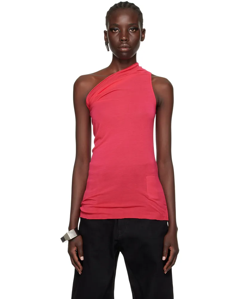 Rick Owens SSENSE Exclusive Pink KEMBRA PFAHLER Edition Athena Tank Top 183
