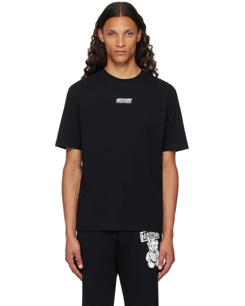 Moschino Black 'Moschino Couture!' T-Shirt Multi