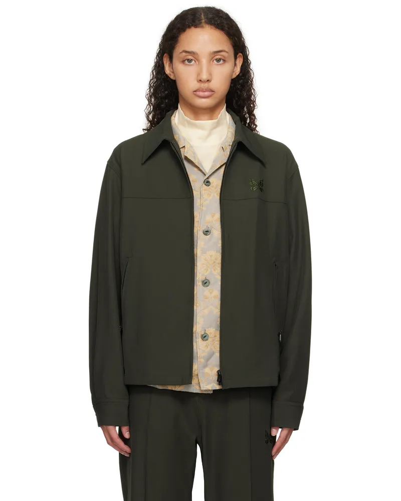 NEEDLES Green Sport Jacket B-green
