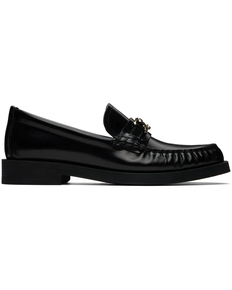 Jimmy Choo Black Addie Loafers Black