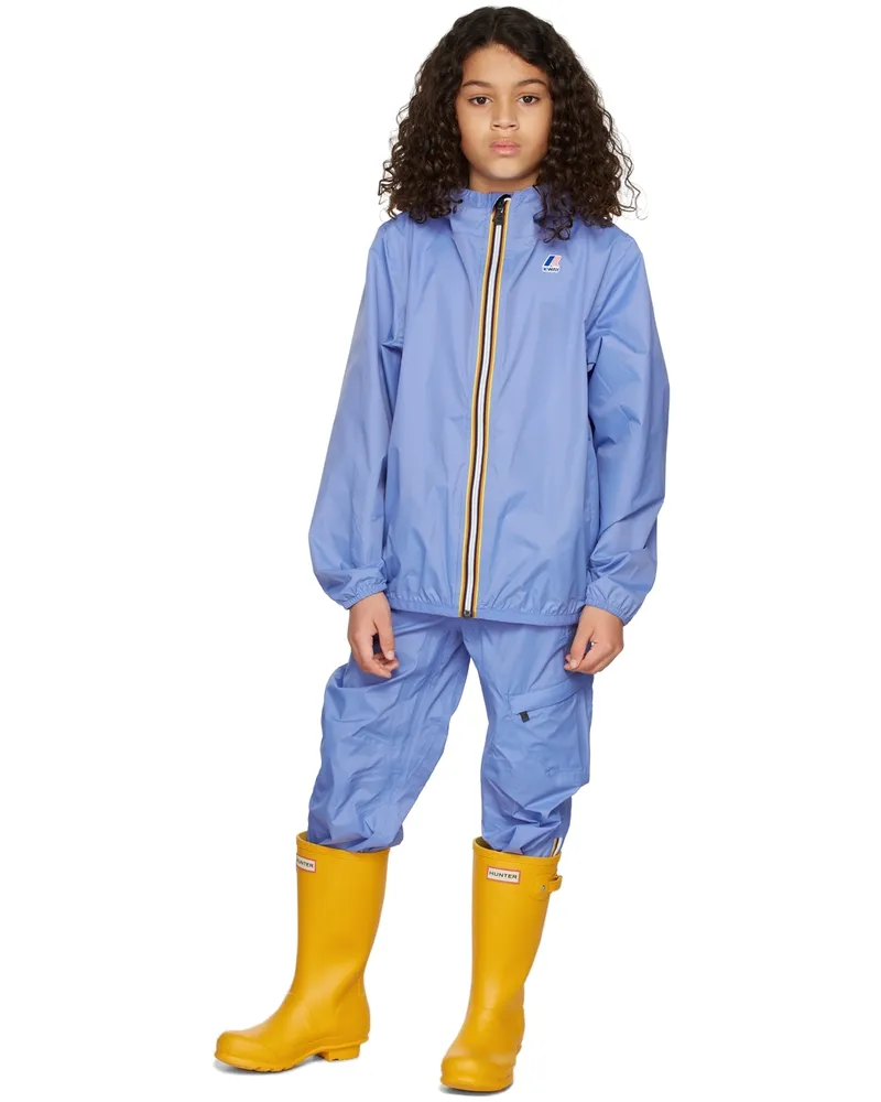 K-Way Kids Blue 'Le Vrai Edgard' Track Pants Xhc