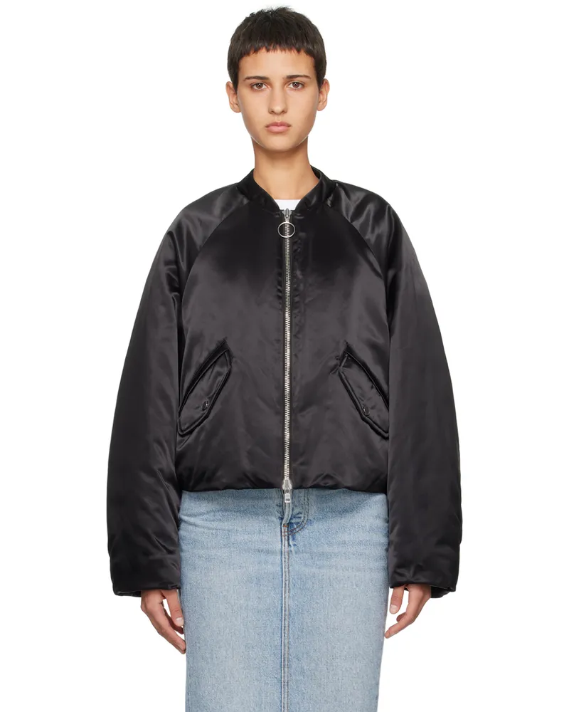 STAND Black Petula Bomber Jacket 89900