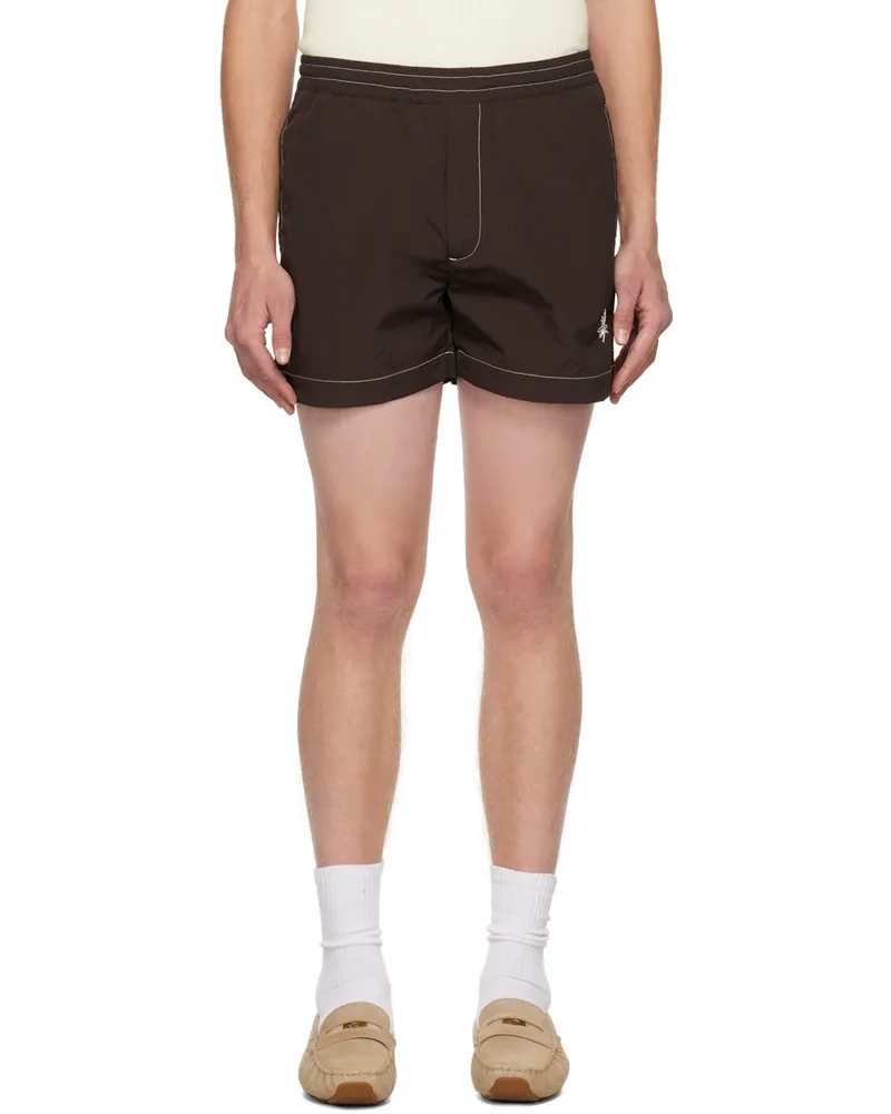 Second/Layer SSENSE Exclusive Black 'El Cruiser' Shorts Black