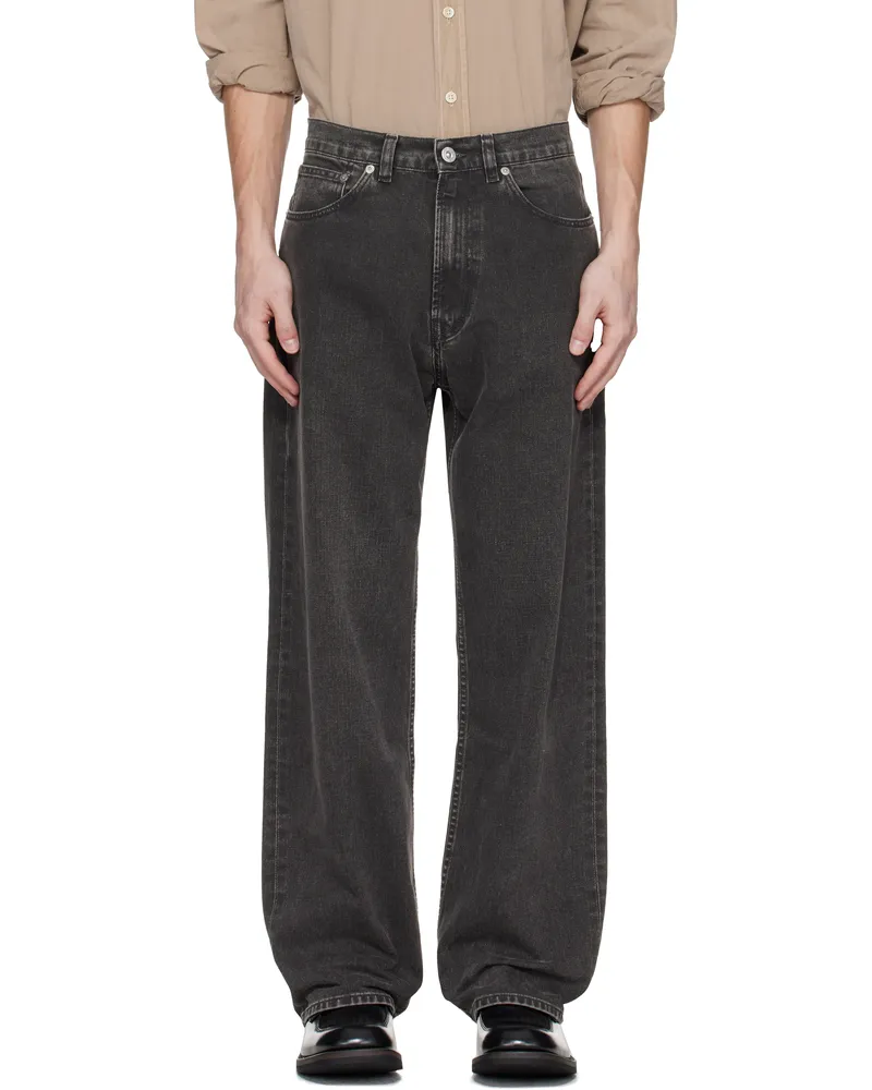 Our Legacy Gray Third Cut Jeans Black
