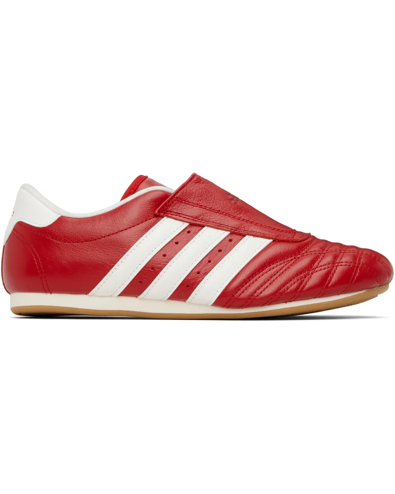 adidas Red Taekwondo Sneakers Off