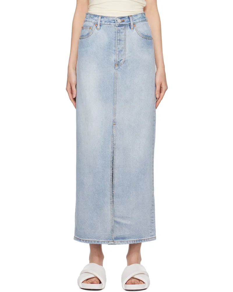 camilla and marc Blue Phoebe Maxi Skirt L60