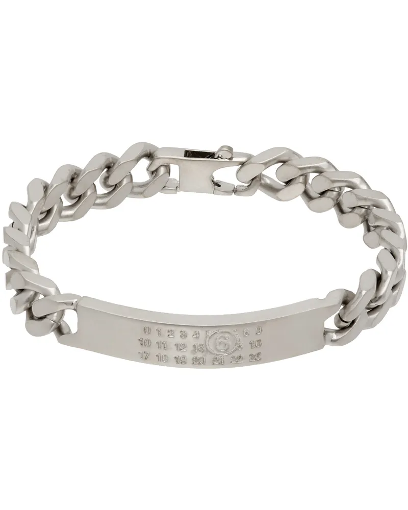 Maison Margiela Silver Classic Chain Bracelet 952
