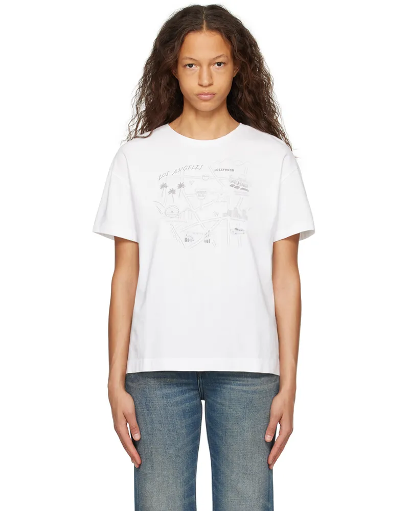 Rag & Bone White Mica City T-Shirt White
