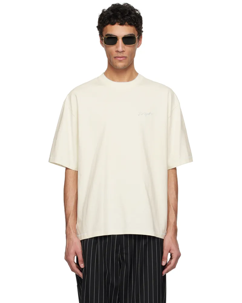 Axel Arigato Off-White Stitch T-shirt Off