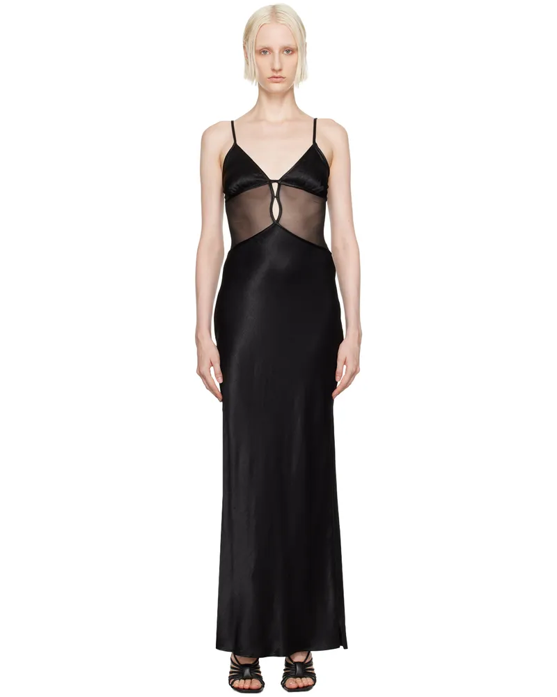 bec & bridge Black Ayala Maxi Dress Black