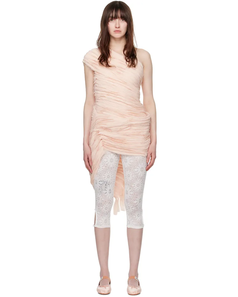 Collina Strada Pink Whirl Minidress Light