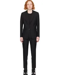 Dries van Noten Black Slim Fit Suit Black