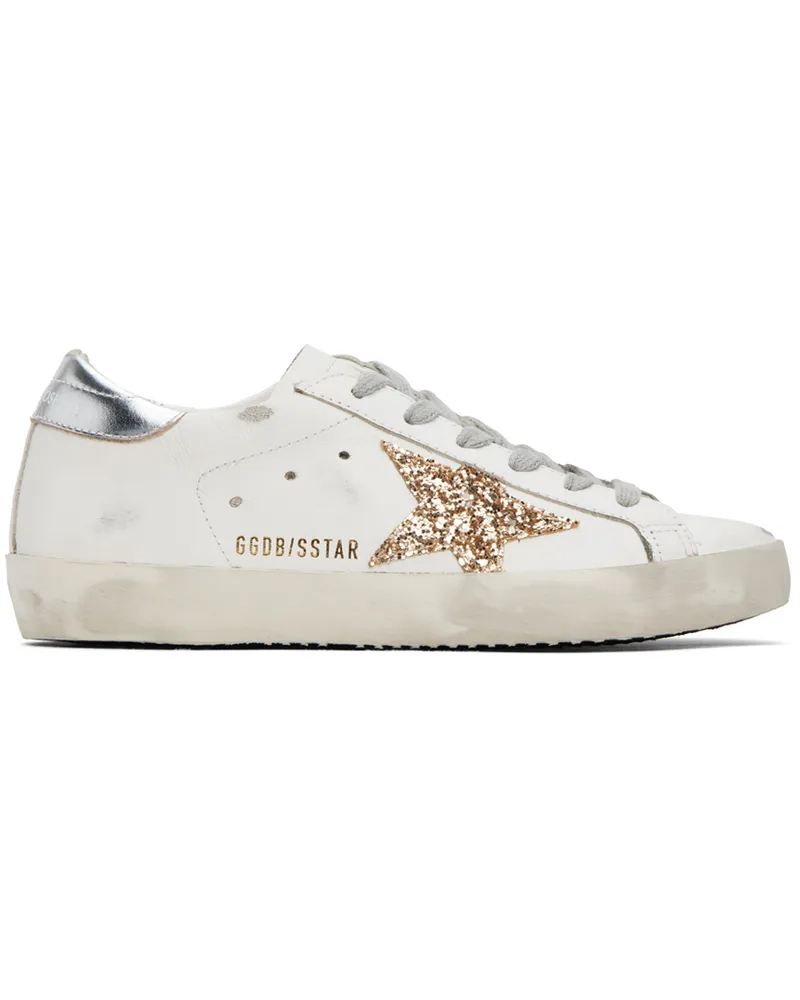 Golden Goose SSENSE Exclusive White Super-Star Sneakers White