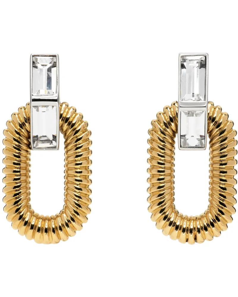 Paco Rabanne XL Link Earrings Gold