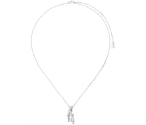 SSENSE Exclusive Silver Melting Necklace