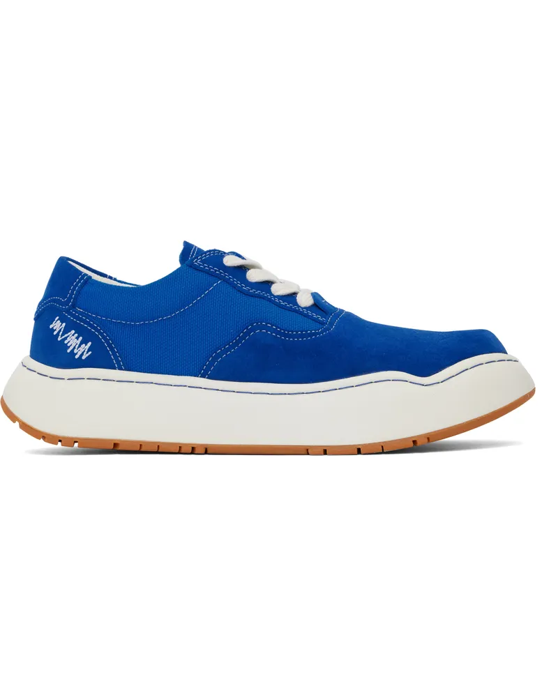 Adererror Blue Log Dide Sneakers Blue