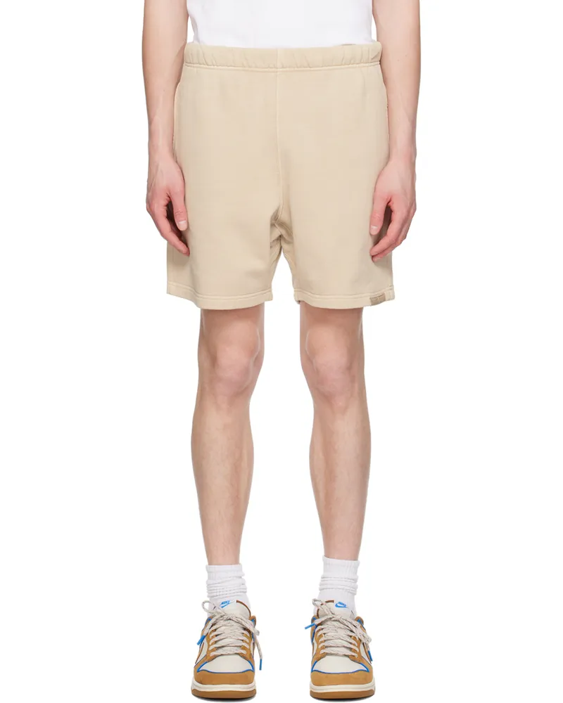 AAPE by A Bathing Ape Beige Patch Shorts Bgl