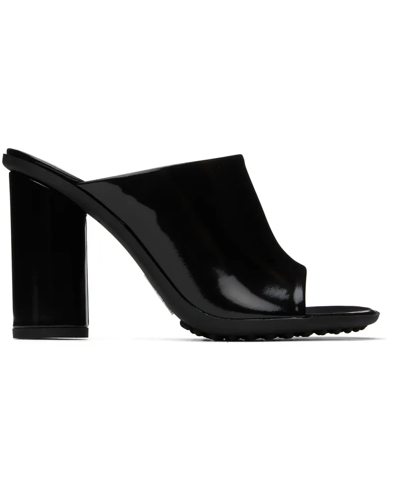 Bottega Veneta Black Atomic Heeled Sandals 1000