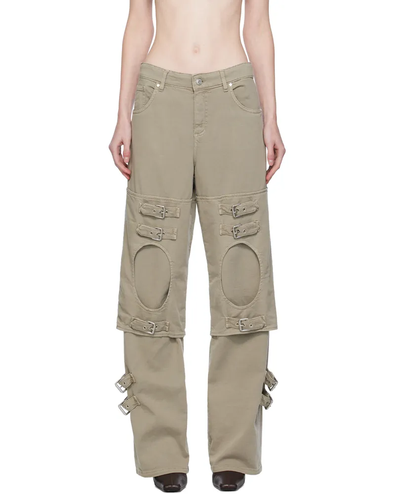 Blumarine Gray Boyfriend Jeans N0802