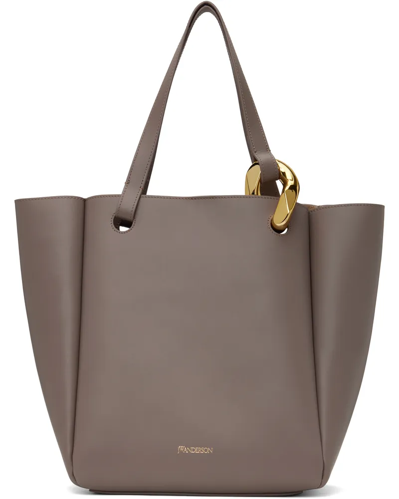 J.W.Anderson Taupe Corner Tote 190