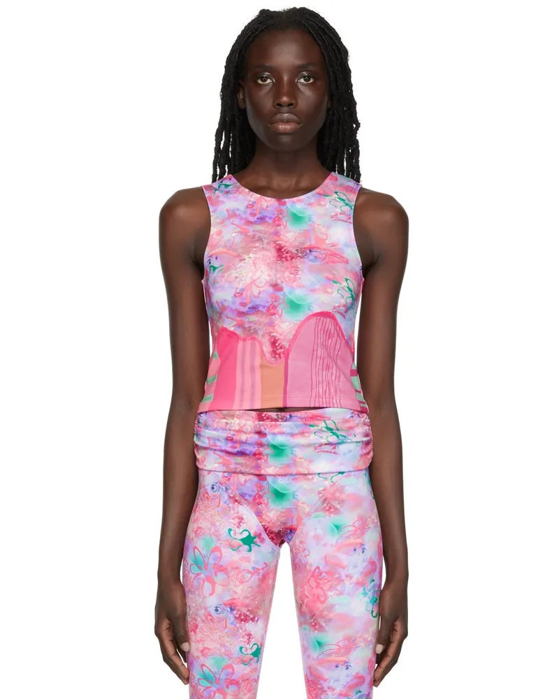 Collina Strada SSENSE Exclusive Pink Top Star