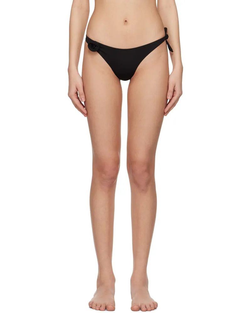 COPERNI Black Flower Bikini Bottom Black