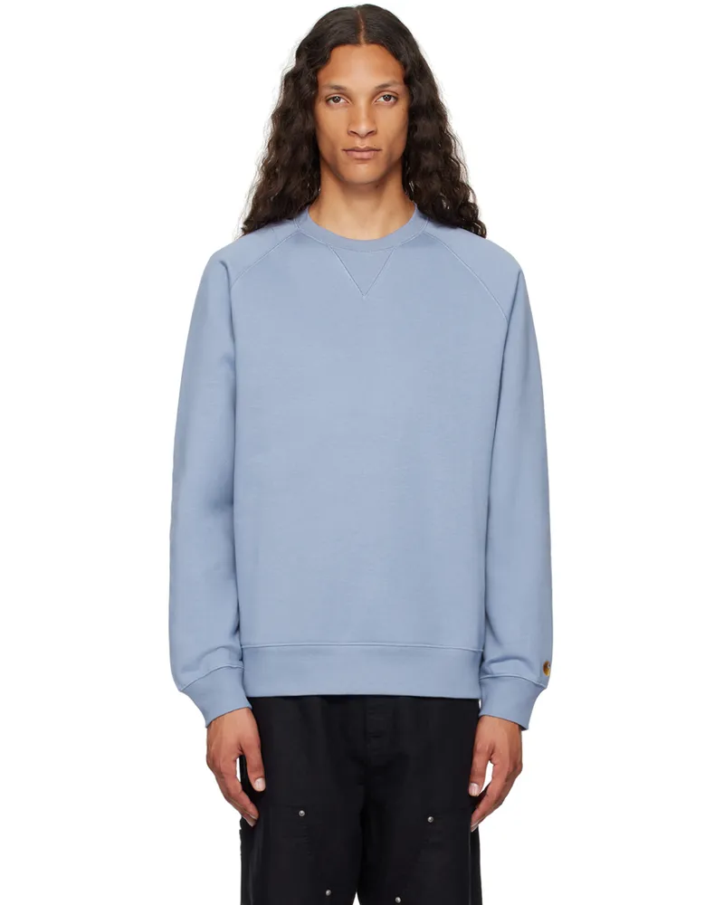 Carhartt WIP Blue Chase Sweatshirt Xx