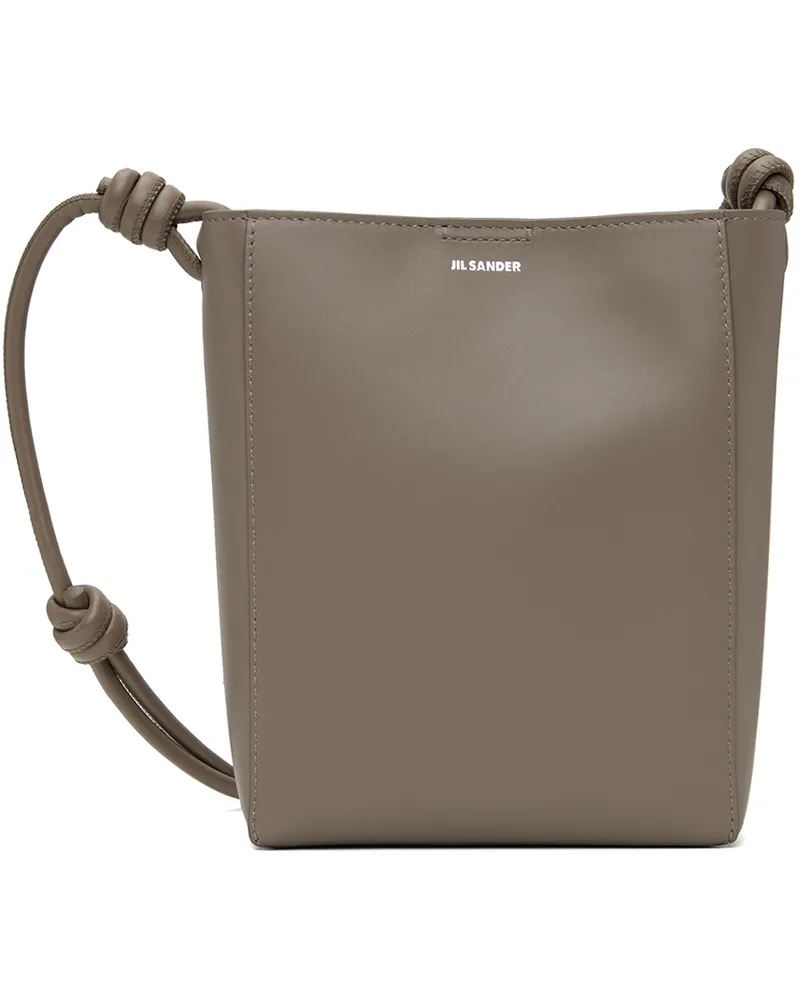 Jil Sander Taupe Giro Crossbody Small Bag Taupe